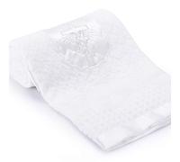 Booulfi Couverture cellulaire pour baptême de bébé, unisexe, blanc, couverture personnalisée pour bébé, châle avec croix brodée, 91,4 x 127 cm