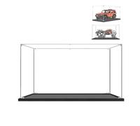 BOOVAX Vitrine pour Lego 42177 42180 - Présentoir Vitrine en Acrylique Transparente pour [Mercedes-Benz-G500/Rover d’Exploration Habité sur Mars] Modèle - 50x25x30cm