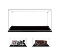 BOOVAX Vitrine pour Lego-75329/75339 - Présentoir Vitrine en Acrylique Transparente pour [Trench-Run/Trash-Compactor-Diorama] - 25x20x15cm