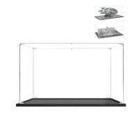BOOVAX Vitrine pour Lego 75375 21045 - Présentoir en Acrylique Transparente pour [Millennium-Falcon-25e-Anniversaire/Trafalgar Square] - 30x25x20cm