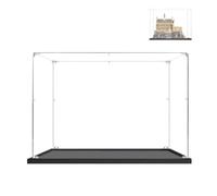 BOOVAX Vitrine pour Lego-76435 - Présentoir Vitrine en Acrylique Transparente Empilable pour [Château Poudlard Grande Salle] - 50x25x45cm