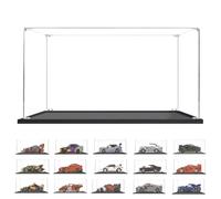 BOOVAX Vitrine - Présentoir en Acrylique Transparente pour Lego [Speed-Champions] Modèle 76906 76908 76911 76917 76920 76935 77237 77239 77240 77241 77252 77253 77257 77262 - 20x10x10cm | 2mm