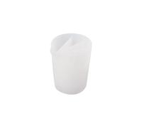 BOOWAN NICOLE Gobelets divisés en silicone 250 ml, coulée de couleur, épaississement, réutilisable, revêtement antiadhésif, multi-canaux pour Jesmonit/résine/peinture fluide, 2/3/4 canaux (A0342)