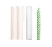 BOOWAN NICOLE Long moule en silicone pour bougies d'aromathérapie faites à la main (LZ525)