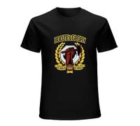 Booze and Glory As Bold As Brass Mens T-Shirt Black Unisex Tee L