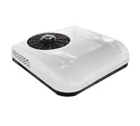 BOOZXCV Climatiseur de Toit RV, 12V/24V Ultra-Mince, Refroidissement pour Camping-Cars, Vans, camions et véhicules Utilitaires, économie d'énergie, Conversion de fréquence Intelligente (White 24V)