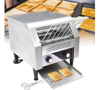 BOOZXCV Grille-Pain à convoyeur Commercial, Machine à Griller 2 tranches, Grille-Pain en Acier Inoxydable, 300/450 tranches par Heure, Machine à Griller rotative pour hôtels, 300 pièces (300 Tablets)