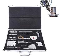 BOOZXCV Kit d;Outils de soudage, 13 pièces, jauges d;Inspection de soudage métriques, kit de Mesure de soudage avec Mallette de Transport Facile, Ensemble de règles d;Inspection