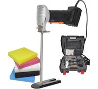 BOOZXCV Kit de scie électrique sans balais pour découpe de Mousse, scie à Mousse Professionnelle pour découpe Alternative, scie à Mousse pour des projets de découpe faciles (AC 12in)