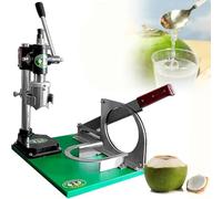 BOOZXCV Machine Manuelle d'ouverture de Noix de Coco de Bureau, Outil pour Ouvrir Les Noix de Coco, Machine pour percer et Ouvrir Les Noix de Coco fraîches