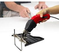 BOOZXCV Outil de découpe de polystyrène Chauffant électrique 200 W/250 W, kit de découpe d;éponge à Lame chauffante, Machine à découper la Mousse (Ks200)