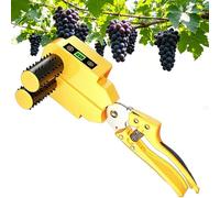 BOOZXCV Sécateur électrique à Raisins avec écran LCD, élagueur à Rouleau en Silicone réglable à 4 Vitesses, Gain de Main-dœuvre de 60% Les vignobles et Les vergers