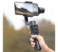 BOOZXCV Stabilisateur pour téléphone Pliable, stabilisateur Intelligent Anti-Vibration à 3 Axes, Suivi d'objet/Visage, Alimentation bidirectionnelle, Prise de Vue programmée/rotative/panoramique
