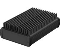 Bopla ABPH 1000-0150 K ALUBOS_SET 84510150.HMT1 Boîtier de dissipation thermique 150 x 106 x 50 aluminium noir (RAL 9005) 1 pc(s)