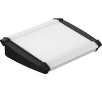 Bopla ATPH 1850-0200 ALU-TOPLINE_SET Boîtier pupitre (L x l x H) 181.2 x 200 x 53.2 mm aluminium, ABS naturel, noir (RAL 9005)