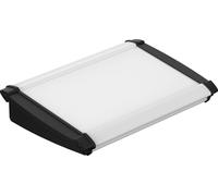 Bopla ATPH 1850-0250 ALU-TOPLINE_SET Boîtier pupitre (L x l x H) 181.2 x 250 x 53.2 mm aluminium, ABS naturel, noir (RAL 9005)