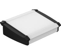 Bopla ATPH 1865-0200 ALU-TOPLINE_SET Boîtier pupitre (L x l x H) 181.2 x 200 x 68.2 mm aluminium, ABS naturel, noir (RAL 9005)