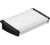 Bopla ATPH 1865-0300 ALU-TOPLINE_SET Boîtier pupitre (L x l x H) 181.2 x 300 x 68.2 mm aluminium, ABS naturel, noir (RAL 9005)