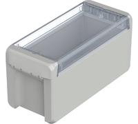 Bopla B 180809 PC-V0-G-7035 Bocube Gehäuse 96024135 Boîtier d'extérieur 191 x 80 x 90 Polycarbonate V0 gris clair (RAL 7035)