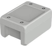 BOPLA BA-S 100806 F Bocube 7035 00162125 Boîtier industriel en aluminium LIC 121 x 86 x 60 mm