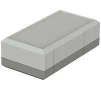 Bopla Elegant EG 1240 F 32124062 Boîtier électronique 125 x 67 x 41 Polystyrène gris clair (RAL 7035), Gris agate (RAL 7038)