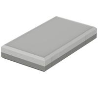 Bopla Elegant EG 2030 F 32203062 Boîtier électronique 200 x 112 x 31 Polystyrène gris clair (RAL 7035), Gris agate (RAL 7038)