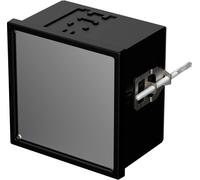 Bopla NGS 9606 Boîtier à encastrer pour tableau de commande 96 x 96 x 63 noir (RAL 9005) 1 pc(s)