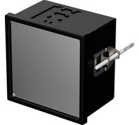 Bopla NGS 9606 Boîtier à encastrer pour tableau de commande 96 x 96 x 63 noir (RAL 9005) 1 pc(s)