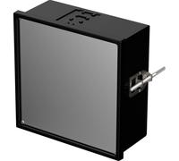 Bopla NGS 9806 UNINORM-EINSCHUBG. Boîtier à encastrer pour tableau de commande 144 x 144 x 64 noir (RAL 9005) 1 pc(s)