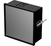 Bopla NGS 9806 UNINORM-EINSCHUBG. Boîtier à encastrer pour tableau de commande 144 x 144 x 64 x 144 noir (RAL 9005) 1 pc(s) Piece