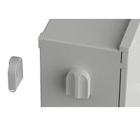 Bopla PS VE XL Polysafe Belüftungselement XL 42600420 (L x l x H) 25 x 28 x 10 mm polyester renforcé de fibres de verre gris