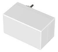 Bopla SE 435 E/CEE -9016 Boîtier avec fiche secteur 103 x 65 x 120 PC blanc 1
