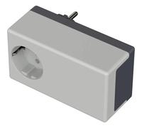 BOPLA Stecker-Gehäuse Kunststoff Licht-Grau 120 x 65 x 50 1 St. (43432501)