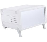 Bopla Ultramas UM 52020 L - SET Boîtier de table (L x l x H) 224.20 x 198.90 x 118 mm ABS gris clair (RAL 7035), Gris agate (RAL 7038) 1 pc(s)