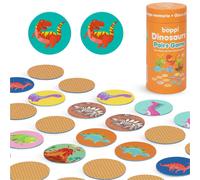 boppi Jeu de mémoire - Jeu pour les tout-petits Dinosaures Jouet captivant Jeu de mémoire pédagogique Montessori