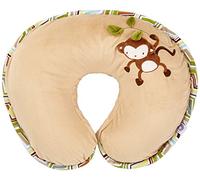 Boppy 8079903330000 Coussin d'allaitement velours, Monkey Chevron