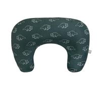 Boppy Coussin d'allaitement - Dinos Vert forêt - Plus Grand, Plus Ferme et Plus de Soutien pour l'allaitement et Le biberon - Remplissage Plus Ferme, Levage Plus élevé, Plus Grande Surface Que Le