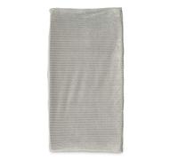 Boppy Matelas à langer en tissu minky nervuré gris