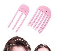 BOPRKTM 2 Pièces Pinces À Cheveux Volumisantes Pinces à Cheveux pour Frange Moelleuse Pinces À Racines de Cheveux Volumisantes Clips Moelleux pour Créer une Forme Naturelle et Abondante