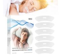 BOPRKTM 90 Pièces Bandes Buccales pour Dormir Ruban Adhésif pour la Bouche Sleep Strips D'aides au Ronflement pour Hommes et Femmes, Anti ronflement, Développez l'Habitude De La Respiration Nasale
