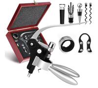 BOQO Couteaux de Sommelier - Tire Bouchon Professionnel en acier inoxydable avec Coupe-capsule