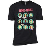 BOQUAN New Brooklyn Nine Nine Squad Men's T Shirt Black L