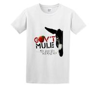 BOQUAN Short T-Shirt Gov't Mule White S