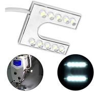 Boquite Carnaval de la Saint-Valentin Ensemble d'éclairage LED pour Machine à Coudre, 10 Lampes LED, avec Base magnétique pour Toutes Les Machines à Coudre