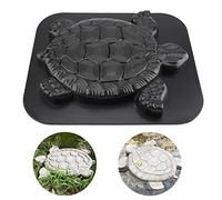Boquite Moule à pavés en Forme de Tortue de Saint-Valentin - en béton - pour Jardin - Chemin de pelouse - 15,74 x 13,39 x 1,50 Pouces