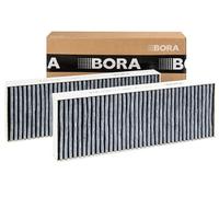 BORA BAKFS Jeu de filtres à charbon actif pour hottes BASIC et GP4 (BHU/BIU/BFIU), Filtres de rechange d’origine, 2 pièces