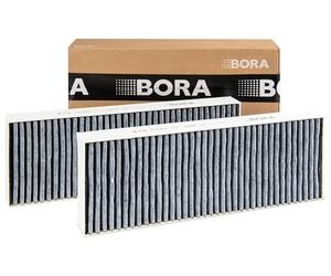 BORA BAKFS Jeu de filtres à Charbon Actif pour Hottes Basic et GP4 (BHU/BIU/BFIU), Filtres de Rechange d’Origine, 2 pièces
