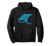 Bora Bora Polynésie française Manta Ray Garçons Filles Sweat à Capuche