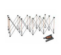 BORA Centipede CT15 Support de Travail Portable à 15 entretoises avec Sangle de Transport 1,2 x 2,4 x 91,4 cm