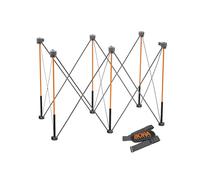 BORA Centipede CT6 Support de Travail Pliable Portable de 91,4 cm de Haut avec Sangle de Transport, établi Pliable, Table de Construction, Support, chevalet, 61,4 x 1,2 m, Hauteur de Travail de 91,4